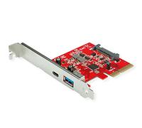 ROLINE Carte PCI-Express, USB 3.2 Gen 2, 1x USB-A, 1x USB-C