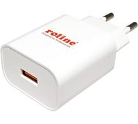 Roline Chargeur USB 18 W 1x USB-A blanc intérieure