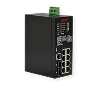 ROLINE Commutateur Industriel Gigabit 10 Ports, PoE+, Smart Managed