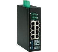 ROLINE Commutateur industriel Gigabit, 8x RJ-45
