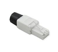 ROLINE Connecteur RJ-45 à confectionner en Champ Cat.6A (Class EA), UTP, Blanc
