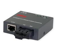 ROLINE Convertisseur Fast Ethernet Compact, 10/100Base-TX - 100Base-FX (SC)