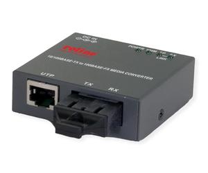 ROLINE Convertisseur Fast Ethernet Compact, 10/100Base-TX - 100Base-FX (SC)