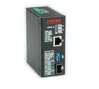 ROLINE Convertisseur Industriel, 10/100/1000T - 100/1000F