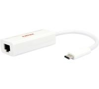 Rotronic Roline 12021109 USB 3.1 sur Convertisseur Gigabit Ethernet Blanc