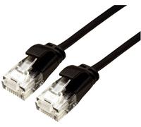 ROLINE Cordon Data Center UTP Cat.6A (Classe EA), LSOH, slim, noir, 5 m