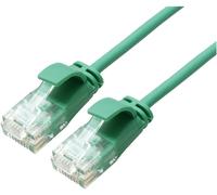 ROLINE Cordon Data Center UTP Cat.6A (Classe EA), LSOH, slim, vert, 5 m