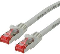ROLINE Cordon de raccordement Kat.6 S/FTP (PiMF), niveau composant, LSOH, gris, 5 m