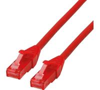 ROLINE Cordon LAN Cat 6 Component Level | Câble réseau UTP Ethernet avec connecteur RJ45 | rouge 0,5 m