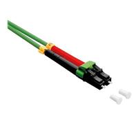 Roline - Cordon de raccordement - LC multi-mode (M) pour LC multi-mode (M) - 1 m - fibre optique - duplex - 50 / 125 microns - OM5 - sans halogène -