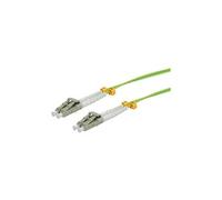 Roline - Cordon de raccordement - LC multi-mode (M) pour LC multi-mode (M) - 10 m - fibre optique - duplex - 50 / 125 microns - OM5 - sans halogène -