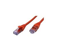 Roline - Cordon de raccordement - RJ-45 (M) pour RJ-45 (M) - 10 m - UTP - CAT 6a - sans halogène, moulé, bloqué - rouge