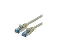 Cordon ROLINE S/FTP(PiMF) Cat.6A / 10 Gigabit, LSOH, Component Level, gris, 2 m