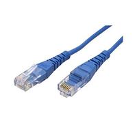 Roline - Cordon de raccordement - RJ-45 (M) pour RJ-45 (M) - 2 m - UTP - CAT 5e - moulé - bleu