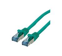 Roline - Cordon de raccordement - RJ-45 (M) pour RJ-45 (M) - 5 m - SFTP - CAT 6a - vert