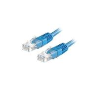 Roline - Cordon de raccordement - RJ-45 (M) pour RJ-45 (M) - 5 m - UTP - CAT 6 - bleu