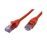 Roline - Cordon de raccordement - RJ-45 (M) pour RJ-45 (M) - 5 m - UTP - CAT 6a - sans halogène, moulé, bloqué - rouge