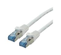 Roline - Cordon de raccordement - RJ-45 (M) pour RJ-45 (M) - 50 cm - SFTP - CAT 6a - blanc