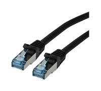 Roline - Cordon de raccordement - RJ-45 (M) pour RJ-45 (M) - 7.5 m - SFTP - CAT 6a - noir