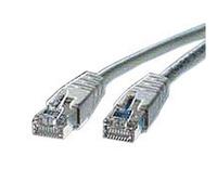 Roline - Cordon de raccordement - RJ-45 (M) pour RJ-45 (M) - 7 m - SFTP - CAT 5e - gris