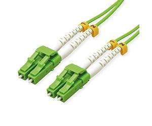 ROLINE Cordon FO I Câble fibre optique LC LC Multimode I OM5 Duplex I 3m vert