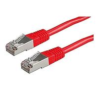 ROLINE Cordon LAN Cat 5e | Câble réseau FTP Ethernet avec connecteur RJ45 | rouge 5,0 m