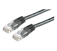 ROLINE Cordon LAN Cat 5e | Câble réseau UTP Ethernet avec connecteur RJ45 | noir 3 m