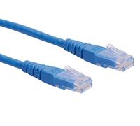 ROLINE Cordon LAN Cat 6 | Câble réseau UTP Ethernet avec connecteur RJ45 | bleu 1,5 m