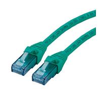 ROLINE Cordon LAN Cat 6A Component Level | Câble réseau UTP Ethernet avec connecteur RJ45 | vert 2 m