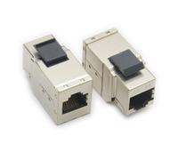 ROLINE Coupleur Keystone RJ-45 blindé, Cat. 6A