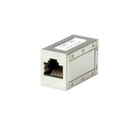 Roline - Coupleur réseau - RJ-45 (F) pour RJ-45 (F) - blindé - CAT 5e - argent
