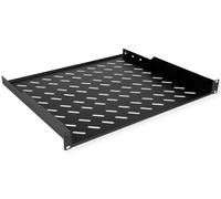 ROLINE Étagère 19 Pouces 1 U 400 T, capacité de Charge 15 kg Noir