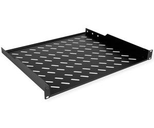 ROLINE Étagère 19 Pouces 1 U 400 T, capacité de Charge 15 kg Noir