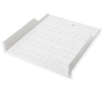 ROLINE Étagère 19 Pouces 2 U 550 T, capacité de Charge 25 kg, Gris