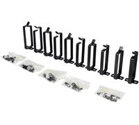 ROLINE Etrier, 44x100mm noir 10 pièces