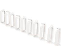 ROLINE Etriers guide-câbles, 44x100mm gris 10 pièces