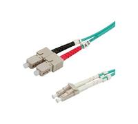 Roline Fibre Optic Jumper Cable - Câble réseau - LC multi-mode (M) pour SC multi-mode (M) - 0.5 m - fibre optique - 50 / 125 microns - OM3 -