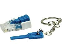 Roline Fiche modulaire ROLINE RJ-45, verrouillable 21.17.3067 mâle transparent 1 pc(s)