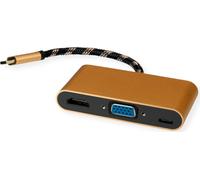 ROLINE GOLD Adaptateur d'écran USB Typ C - VGA / HDMI / C (PD)