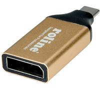 ROLINE 12033232 - Adaptateur USB-C > connecteur femelle / fiche DP, 4K 60 Hz