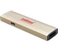 ROLINE GOLD Adaptateur USB type C - HDMI, BU/BU, PD (60W)
