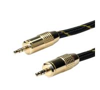 Roline Gold Câble De Raccordement 3,5mm Audio M / M 10,0m
