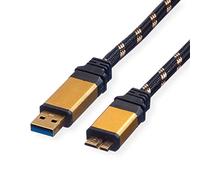 ROLINE GOLD Câble USB 3.0 SuperSpeed | type A - Micro B | 2 m