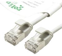 Roline green 21.44.3306 RJ45 Câble réseau, câble patch CAT 6a U/FTP 3.00 m gris non blindé, sans halogène, ignifuge 1 pc(s)