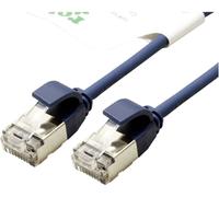 Roline green 21.44.3346 RJ45 Câble réseau, câble patch CAT 6a U/FTP 3.00 m bleu non blindé, sans halogène, ignifuge 1 pc(s)