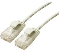 Roline green 21.44.3907 RJ45 Câble réseau, câble patch CAT 6a U/UTP 5 m gris non blindé, sans halogène, ignifuge 1 pc(s)