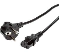 ROLINE GREEN Câble dalimentation IEC droit, noir, 1,8 m