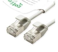 Roline green 21.44.3307 RJ45 Câble réseau, câble patch CAT 6a U/FTP 5.00 m gris non blindé, sans halogène, ignifuge 1 pc(s)