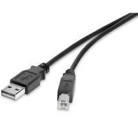 ROLINE GREEN Câble USB 2.0, Type A-B, noir, 1,8 m