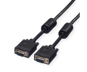 ROLINE HD15 M/HD15 M avec noyaux de ferrite 20,0m